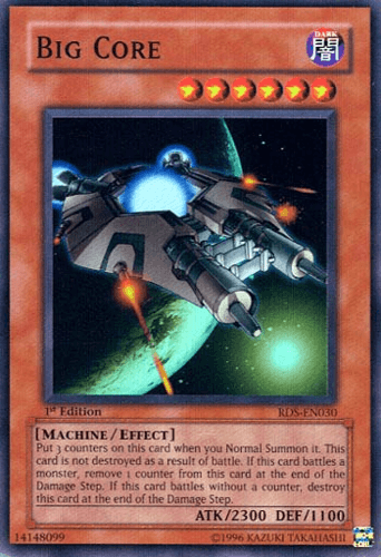 B.E.S. Big Core - RDS-EN030 Super Rare 1st Edition