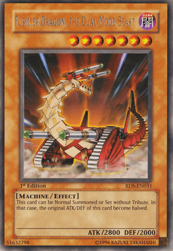Fusilier Dragon, the Dual-Mode Beast - RDS-EN031 Rare Unlimited
