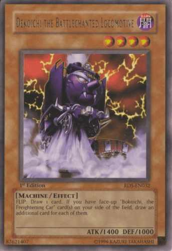 Dekoichi the Battlechanted Locomotive - RDS-EN032 Rare 1st Edition