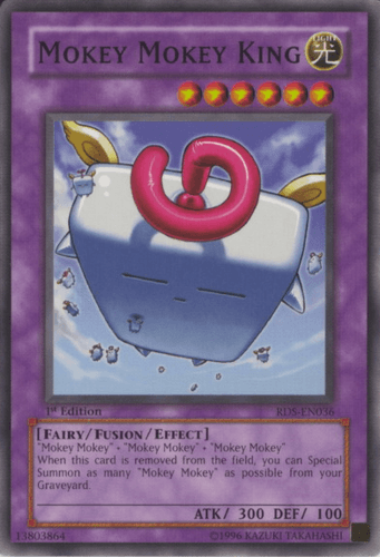 Mokey Mokey King - RDS-EN036 Common 1st Edition