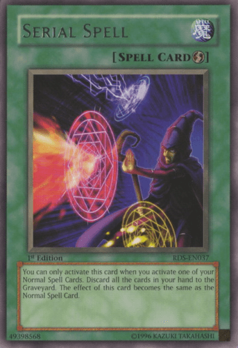 Serial Spell - RDS-EN037 Ultimate Rare 1st Edition