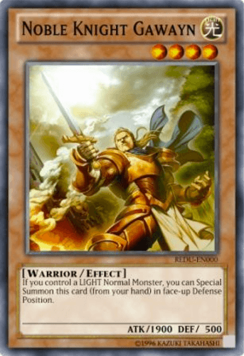 Noble Knight Gawayn - REDU-EN000 Super Rare Unlimited
