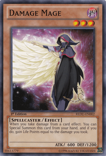 Damage Mage - REDU-EN002 Common 1st Edition
