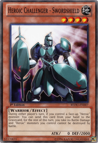 Heroic Challenger - Swordshield - REDU-EN007 Common Unlimited