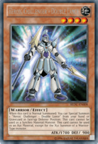 Heroic Challenger - Double Lance - REDU-EN008 Rare 1st Edition