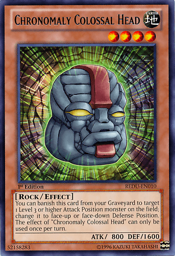 Chronomaly Colossal Head - REDU-EN010 Rare Unlimited