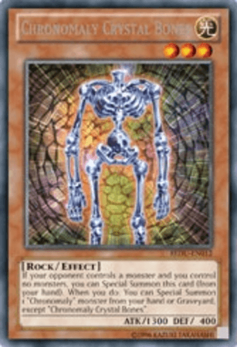 Chronomaly Crystal Bones - REDU-EN012 Rare 1st Edition