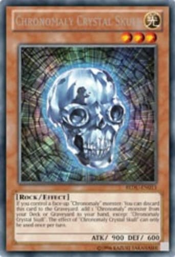 Chronomaly Crystal Skull - REDU-EN013 Rare 1st Edition