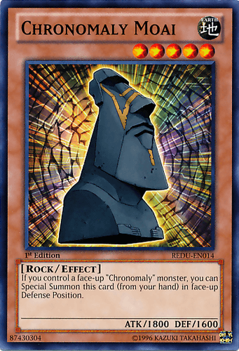 Chronomaly Moai - REDU-EN014 Common Unlimited