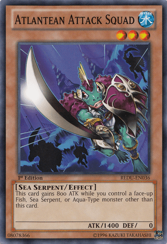 Atlantean Attack Squad - REDU-EN036 Common 1st Edition