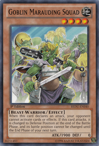 Goblin Marauding Squad - REDU-EN040 Common Unlimited