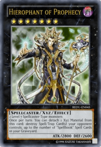 Hierophant of Prophecy - REDU-EN045 Ultra Rare 1st Edition