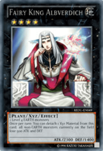Fairy King Albverdich - REDU-EN049 Rare Unlimited