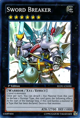 Sword Breaker - REDU-EN050 Super Rare Unlimited