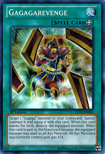 Gagagarevenge - REDU-EN051 Super Rare 1st Edition