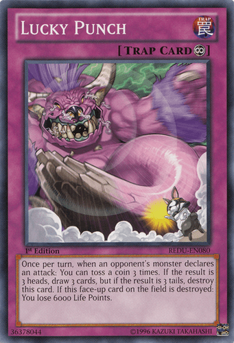 Lucky Punch - REDU-EN080 Common 1st Edition