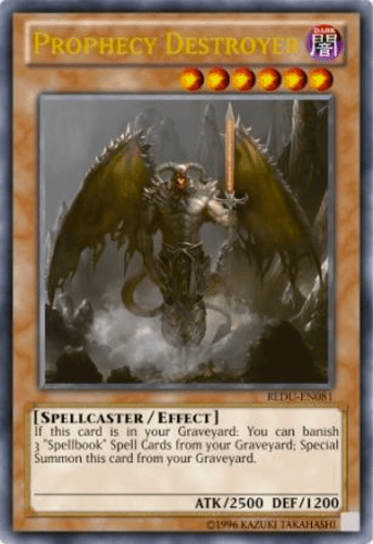 Prophecy Destroyer - REDU-EN081 Ultra Rare 1st Edition