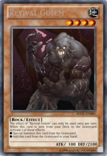 Revival Golem - REDU-EN085 Rare Unlimited