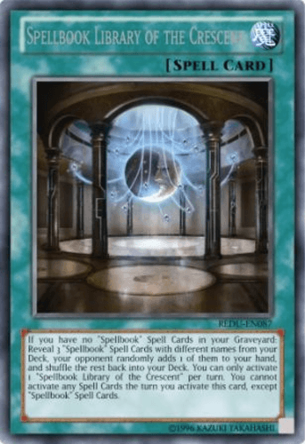Spellbook Library of the Crescent - REDU-EN087 Rare Unlimited