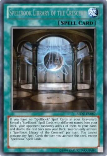 Spellbook Library of the Crescent - REDU-EN087 Rare 1st Edition