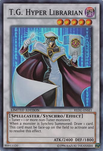 T.G. Hyper Librarian - REDU-ENSE1 Super Rare Limited Edition
