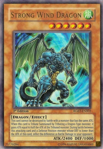 Strong Wind Dragon - RGBT-EN003 Ultimate Rare Unlimited