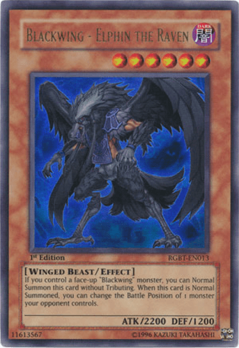 Blackwing - Elphin the Raven - RGBT-EN013 Ultimate Rare Unlimited