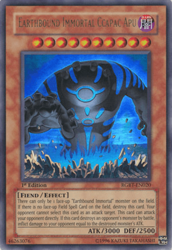 Earthbound Immortal Ccapac Apu - RGBT-EN020 Ultimate Rare Unlimited