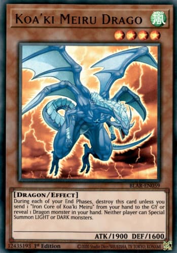 Koa'ki Meiru Drago - RGBT-EN024 Ultimate Rare Unlimited