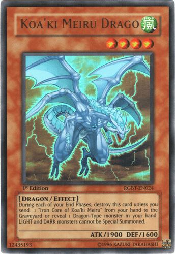 Koa'ki Meiru Doom - RGBT-EN026 Common 1st Edition