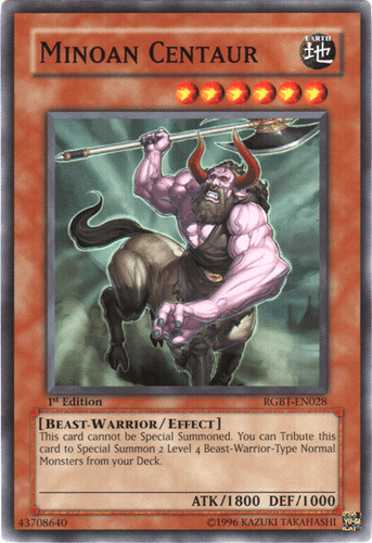 Minoan Centaur - RGBT-EN028 Common Unlimited