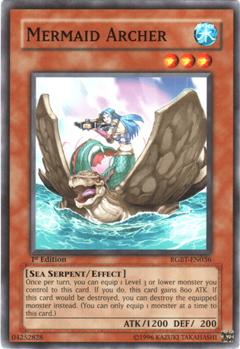 Mermaid Archer - RGBT-EN036 Common 1st Edition