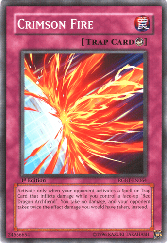 Crimson Fire - RGBT-EN064 Common 1st Edition