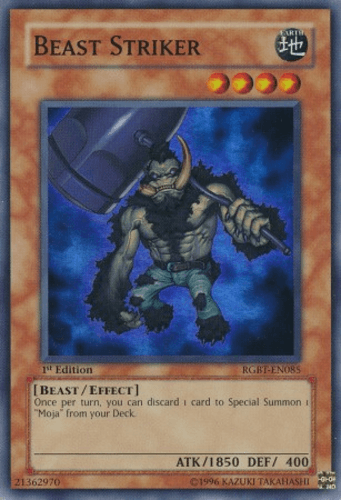 Beast Striker - RGBT-EN085 Super Rare Unlimited
