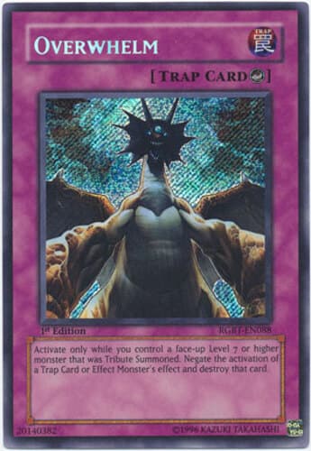Overwhelm - RGBT-EN088 Secret Rare Unlimited