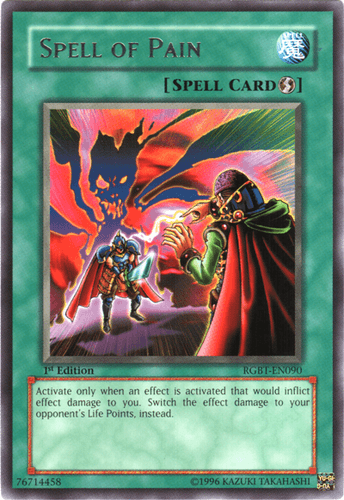 Spell of Pain - RGBT-EN090 Rare Unlimited