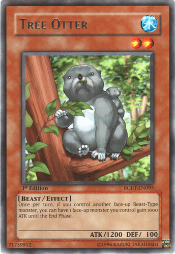 Tree Otter - RGBT-EN095 Rare Unlimited