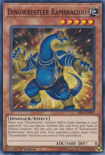 Dinowrestler Rambrachio - RIRA-EN007 Common Unlimited