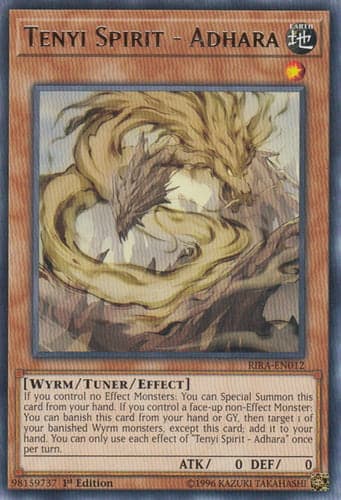 Tenyi Spirit - Adhara - RIRA-EN012 Rare 1st Edition