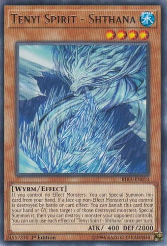 Tenyi Spirit - Shthana - RIRA-EN013 Rare Unlimited