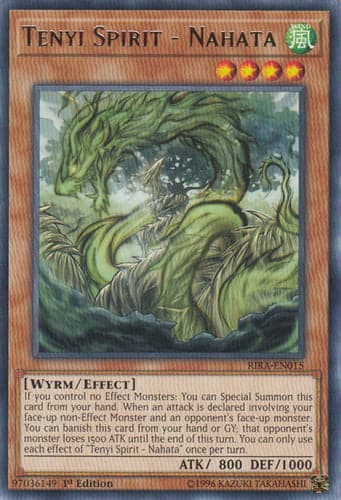 Tenyi Spirit - Nahata - RIRA-EN015 Rare 1st Edition