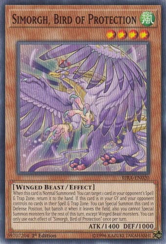 Simorgh, Bird of Protection - RIRA-EN020 Common Unlimited