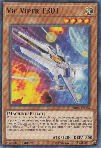 Vic Viper T301 - RIRA-EN024 Rare 1st Edition