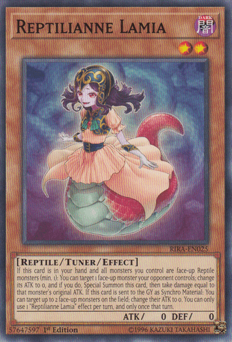 Reptilianne Lamia - RIRA-EN025 Common Unlimited
