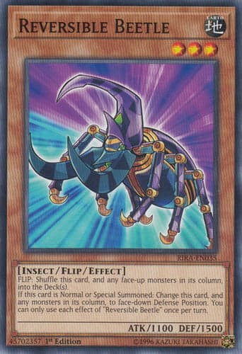 Reversible Beetle - RIRA-EN035 Common 1st Edition