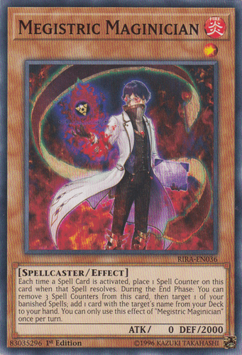 Megistric Maginician - RIRA-EN036 Common 1st Edition