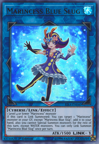 Marincess Blue Slug - RIRA-EN040 Ultra Rare Unlimited
