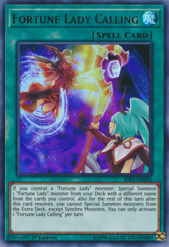 Fortune Lady Calling - RIRA-EN056 Ultra Rare Unlimited