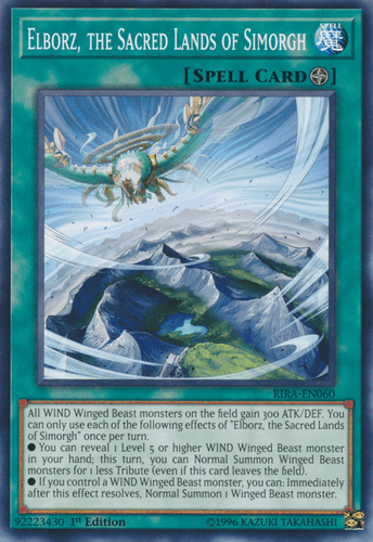 Elborz, the Sacred Lands of Simorgh - RIRA-EN060 Common 1st Edition