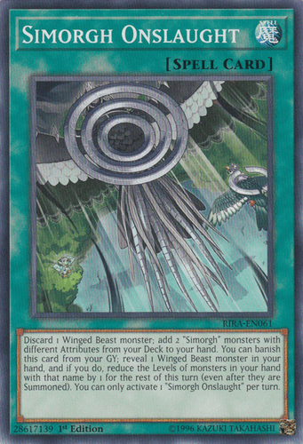 Simorgh Onslaught - RIRA-EN061 Common 1st Edition